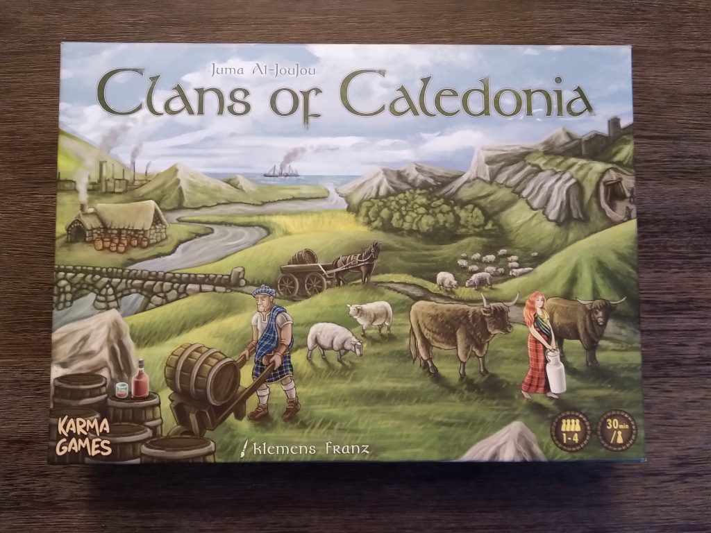 Clans of Caledonia - front of box