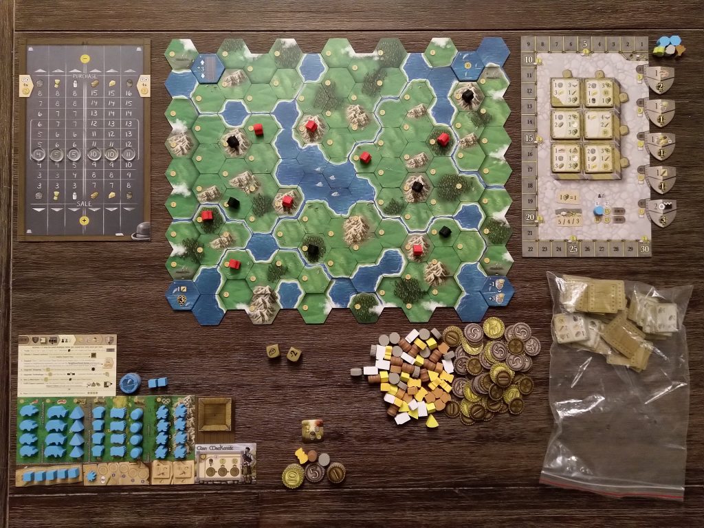 Clans of Caledonia - complete setup